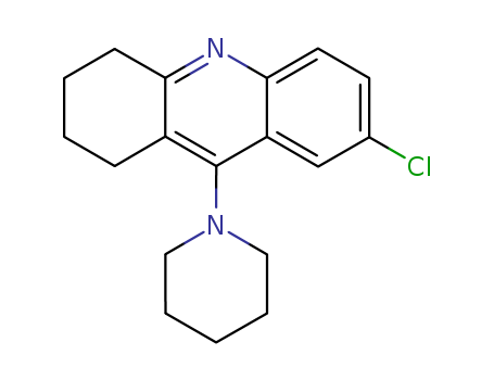 Acridine,7-chloro-1,2,3,4-tetrahydro-9-(1-piperidinyl)- cas  5398-80-1