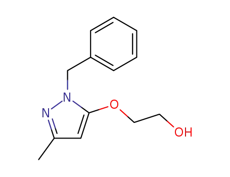 2-[(1-ベンジル-3-メチル-1H-ピラゾール-5-イル)オキシ]エタノール
