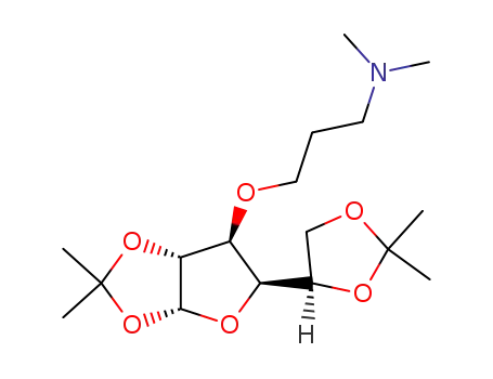 1:2,5:6-Di-O-isopropylidene-3-O-(3-(dimethylamino)propyl)-alpha-D-glucofuranose