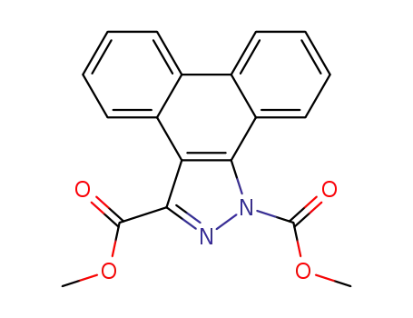 dimethyl 2H-phenanthro<9,10-c>pyrazole-1,3-dicarboxylate
