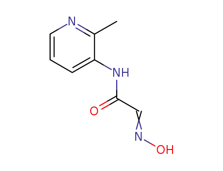 Molecular Structure of 5443-72-1 ((2E)-2-(hydroxyimino)-N-(2-methylpyridin-3-yl)ethanamide)