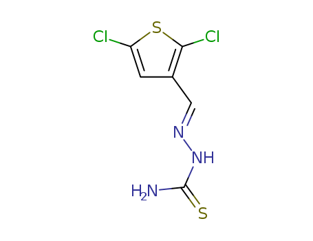 Hydrazinecarbothioamide,2-[(2,5-dichloro-3-thienyl)methylene]- cas  5425-39-8