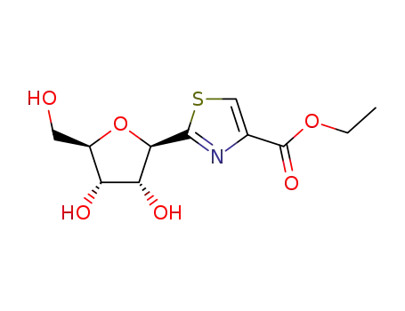 2-β-D-Ribofuranosyl-4-thiazolecarboxylic Acid Ethyl Ester