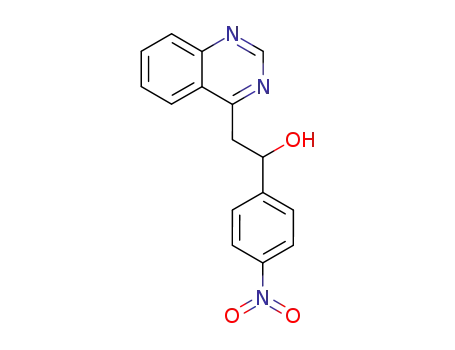 2-quinazolin-4-yl-1-(4-nitro-phenyl)-ethanol