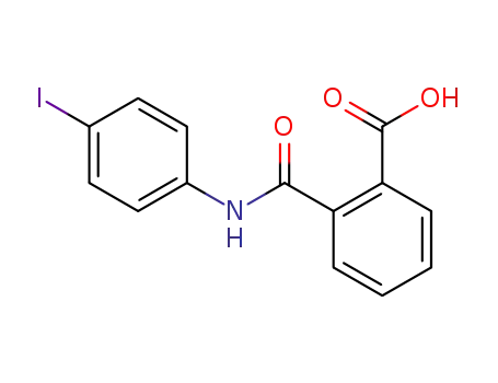 Molecular Structure of 60040-91-7 (N-(4-Iodo-phenyl)-phthalaMic acid)