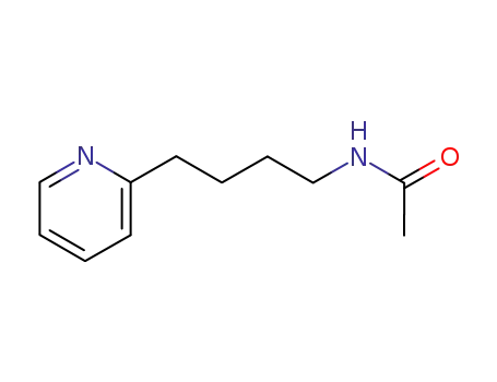 1-acetylamino-4-<2-pyridyl>butane