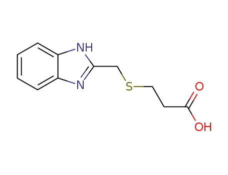 3-[(1H-Benzimidazol-2-ylmethyl)thio]propanoic acid