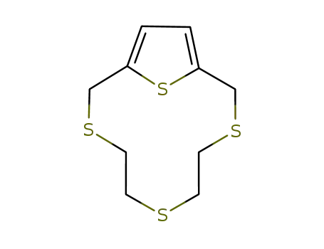 Molecular Structure of 60147-18-4 (3,6,9,14-Tetrathiabicyclo[9.2.1]tetradeca-11,13-diene)