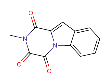 2-Methylpyrazino(1,2-a)indole-1,3,4(2H)-trione