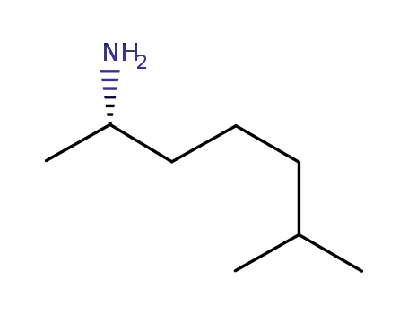 Molecular Structure of 70419-10-2 ((S)-2-AMINO-6-METHYLHEPTANE)
