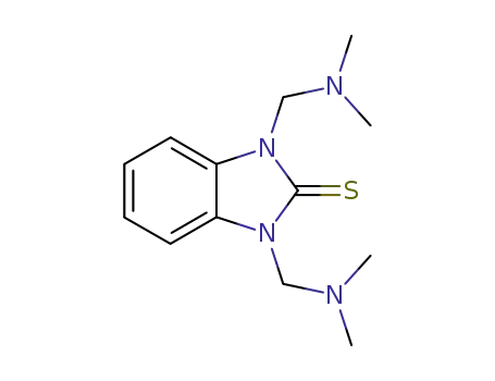 2H-Benzimidazole-2-thione,
1,3-bis[(dimethylamino)methyl]-1,3-dihydro-