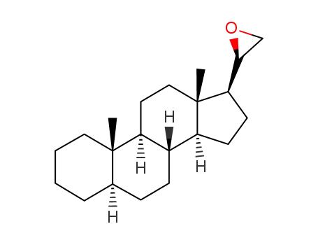 Molecular Structure of 78445-80-4 ((20R)-20,21-epoxy-5α-pregnane)