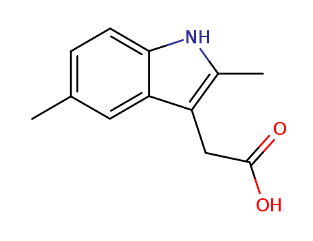 1H-Indole-3-aceticacid, 2,5-dimethyl- cas  5435-40-5