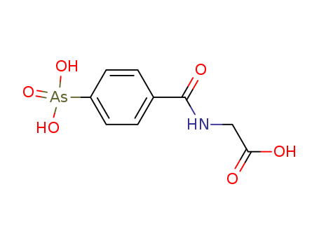 Hippuric acid,p-arsono- (8CI)