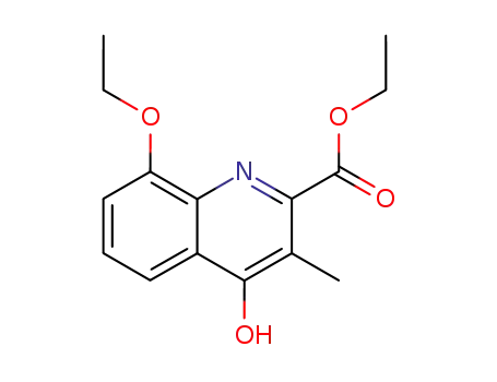 Molecular Structure of 709024-59-9 (8-ethoxy-4-hydroxy-3-methyl-quinoline-2-carboxylic acid ethyl ester)