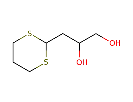 2-(2',3'-dihydroxypropyl-1')-1,3-dithiane