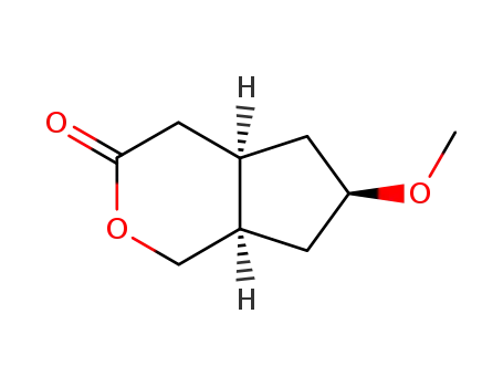 Cyclopenta[c]pyran-3(1H)-one, hexahydro-6-methoxy-, (4aR,6R,7aR)-rel- (9CI)