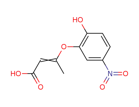 3-(2-hydroxy-5-nitro-phenoxy)-crotonic acid