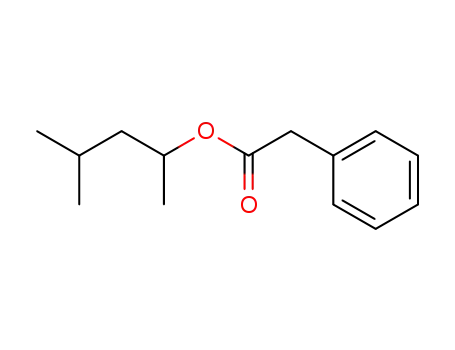 Molecular Structure of 5421-18-1 (4-methylpentan-2-yl phenylacetate)