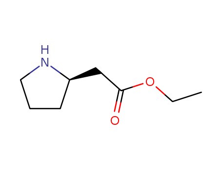 (2R)-2-Pyrrolidineacetic acid ethyl ester