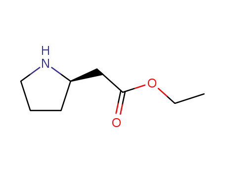 (2R)-2-Pyrrolidineacetic acid ethyl ester