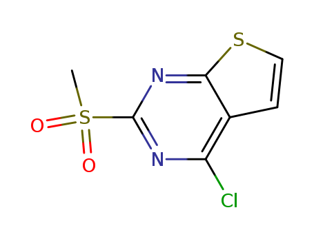 4-Chloro-2-(methylsulfonyl)thieno[2,3-d]pyrimidine