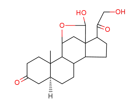 Molecular Structure of 6005-92-1 (5-dihydroaldosterone)