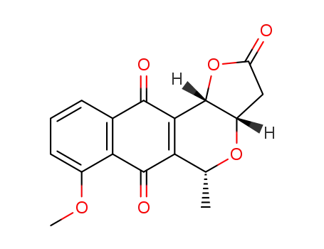 (3aS,5R,11bS)-7-Methoxy-5-methyl-3,3a,5,11b-tetrahydro-1,4-dioxa-cyclopenta[a]anthracene-2,6,11-trione