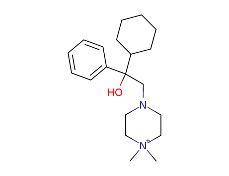 Piperazinium,4-(2-cyclohexyl-2-hydroxy-2-phenylethyl)-1,1-dimethyl-