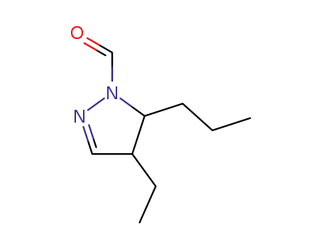 4-エチル-5-プロピル-4,5-ジヒドロ-1H-ピラゾール-1-カルバルデヒド