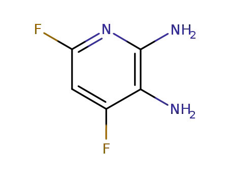 2,3-디아미노-4,6-디플루오로피리딘