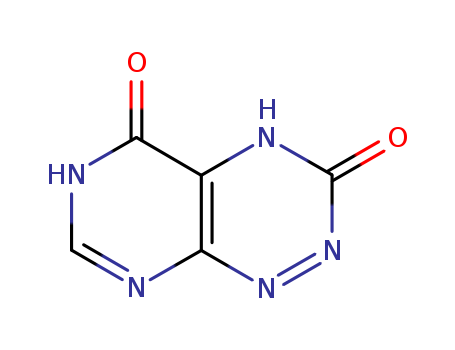 Pyrimido[5,4-e]-1,2,4-triazine-3,5-dione, 1,2-dihydro- cas  54185-68-1