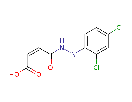 4-[2-(2,4-dichlorophenyl)hydrazinyl]-4-oxobut-2-enoic acid