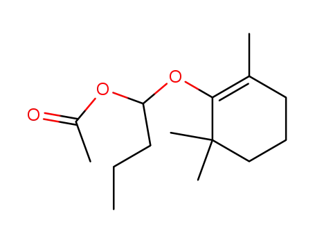 1-[(2,6,6-トリメチルシクロヘキサ-1-エン-1-イル)オキシ]ブチル アセタート