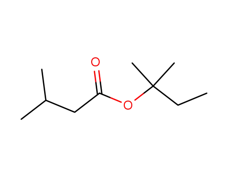 Molecular Structure of 542-37-0 (tert-amyl isovalerate)