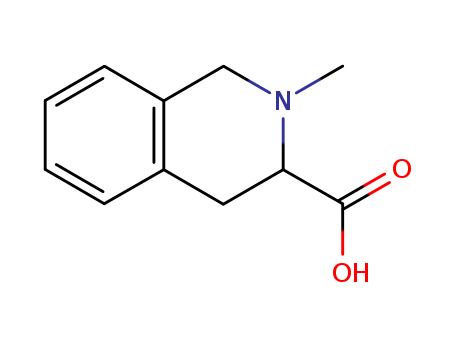 1,2,3,4-Tetrahydro-2-methyl-3-isoquinolinecarboxylic acid