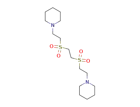 1-[2-[2-[2-(1-piperidyl)ethylsulfonyl]ethylsulfonyl]ethyl]piperidine