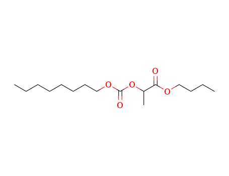 butyl 2-{[(octyloxy)carbonyl]oxy}propanoate
