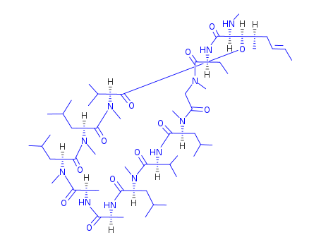 30-ethyl-34-[(Z)-hex-4-en-2-yl]-4,7,10,12,15,19,25,28-octamethyl-33-me thylamino-6,9,18,24-tetrakis(2-methylpropyl)-3,21-dipropan-2-yl-1-oxa- 4,7,10,13,16,19,22,25,28,31-decazacyclotetratriacontane-2,