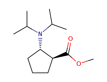 (1S,2S)-2-Diisopropylamino-cyclopentanecarboxylic acid methyl ester