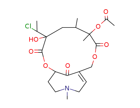 Molecular Structure of 60367-00-2 (4,8-Secosenecionan-8,11,16-trione,)