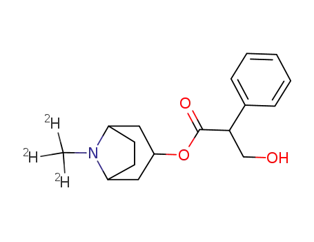 Molecular Structure of 60365-55-1 (Atropine-D3)