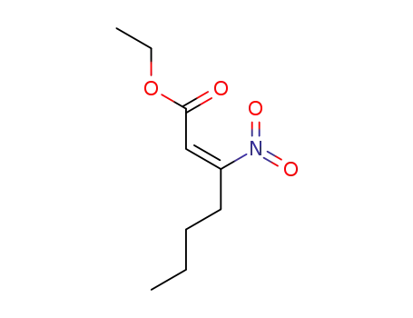 (Z)-3-Nitro-hept-2-enoic acid ethyl ester