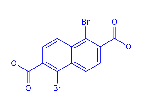 1,5-DIBROMO-2,6-NAPHTHALENEDICARBOXYLIC ACID DIMETHYL ESTERCAS