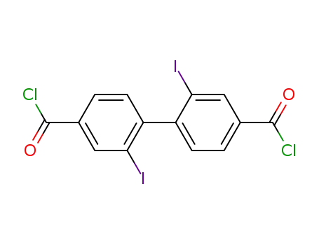 (+/-)-2,2'-Diiod-biphenyl-4,4'-dicarbonsaeurechlorid