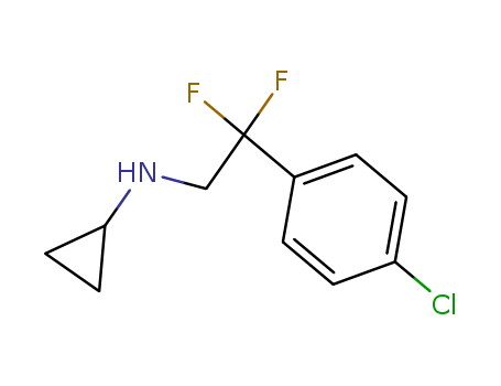 N-((4-CHLOROPHENYL)DIFLUOROMETHYL)CYCLOPROPANAMINE