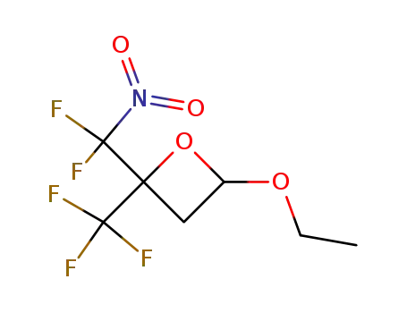 2-(difluoro-nitro-methyl)-4-ethoxy-2-trifluoromethyl-oxetane