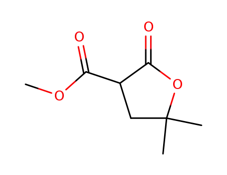 α-methoxycarbonyl-γ,γ-dimethyl-γ-butyrolactone