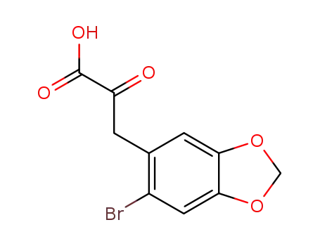 (6-bromo-benzo[1,3]dioxol-5-yl)-pyruvic acid