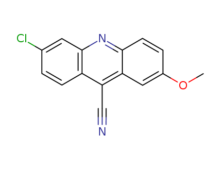 9-Acridinecarbonitrile,6-chloro-2-methoxy- cas  5408-25-3